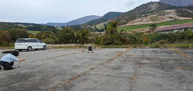 ドローン搭載機器、視覚化システム